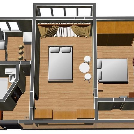 Roses Apartment In The City Center Chernigov Exterior foto
